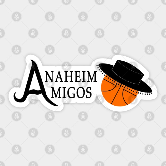 DEFUNCT - ANAHEIM AMIGOS Sticker by LocalZonly